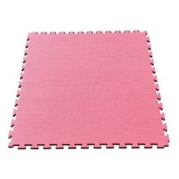 Piso Tatami Goma Eva 1m x 1m x 2cm   Negro/Rojo (ARG-033) Randers