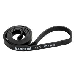 Banda Elastica Powerband 22mm   Negro (ARG-PWRB-003) Randers