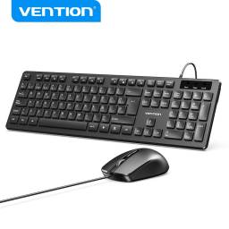 Combo Teclado y Mouse USB   Negro  KTCB0-ES  Vention