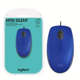 Mouse Logitech M110 Azul