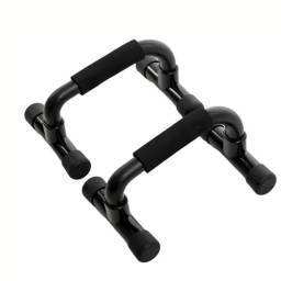 Barra Push UP Fijas para Flexiones   Negro (ARG-036) Randers
