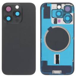 Tapa de Batera Apple iPhone 16 Pro Max cMarco   cLens de Cmara  Black  NASAN (sin garanta  sin devolucin)