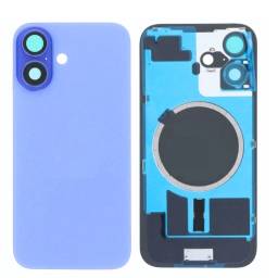 Tapa de Batera Apple iPhone 16 cMarco   cLens de Cmara  Azul  NASAN (sin garanta  sin devolucin)