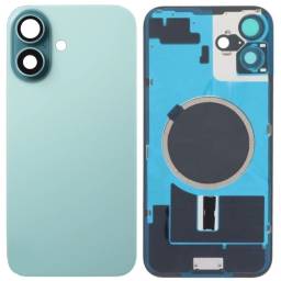 Tapa de Batera Apple iPhone 16 Plus cMarco   cLens de Cmara  Verde  NASAN (sin garanta  sin devolucin)