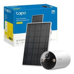 Cmara Seguridad Exterior TAPO C410 + Panel Solar   c/Batera  2K  WiFi  TP-LINK
