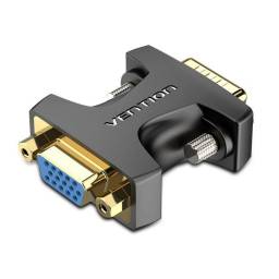 Adaptador VGA   Macho/Hembra / Negro  DDFB0  Vention