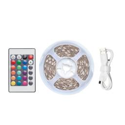 Tira de Luces LED RGB FPC   Control Remoto IR / USB 5V / 2M / Blanco  PAAWH  Vention