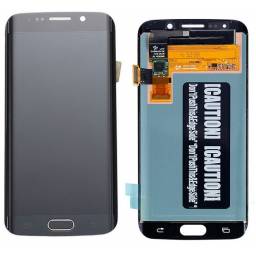 Display Samsung G928/S6 Edge + Comp. Gris/Plateado (GH97-17819D)