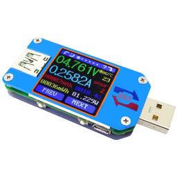 Tester/Voltímetro RD UM25C App/USB/Tipo C/Bluetooth