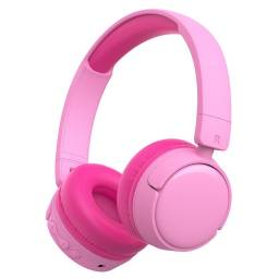 Auricular Bluetooth Gorsun E62   Con limitador de volumen 85/94dB  Rosado