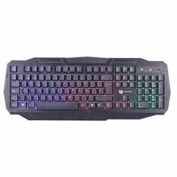 Teclado Gamer   XZZ-TE-01  Espaol  USB  RGB  X-Lizzard