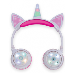 Auricular Bluetooth   ES-BT2016-PNK  Unicornio  Rosado  Euro Sound