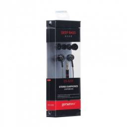 Auricular Stereo Gorsun A230   Metal  Negro
