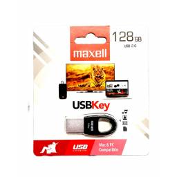 Pen Drive Maxell 128GB USB Key USB 2.0 Negro