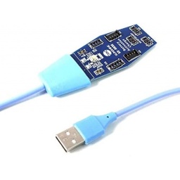 SS-903A - Cable USB para activación de baterías iPhone 4S a 13 Pro Max