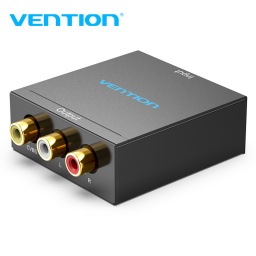   Convertidor HDMI a RCA Metal   Negro  Vention