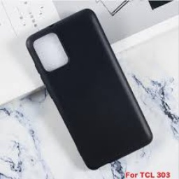 Fiber TPU Case TCL 303 Negro