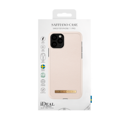Saffiano Case Apple iPhone 11Pro/XS/X   Beige  Ideal of Sweden