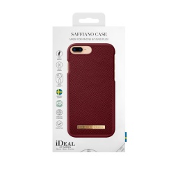 Saffiano Case Apple iPhone 8/7/6/6S/SE   Burgundy  Ideal of Sweden