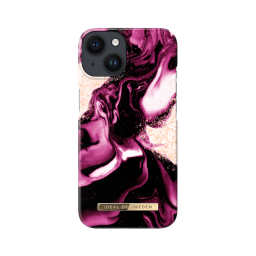 Fashion Case Apple  iPhone 13/14   Golden Ruby Marble  Ideal of Sweden