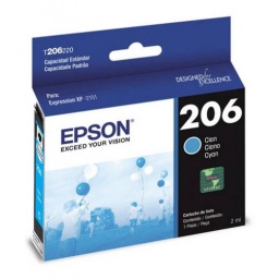 Cartucho EPSON 206   Cyan  Original  Compatible con L2101