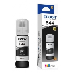 Recarga EPSON 544   Negro 65ml  Original  Compatible EcoTank L1110  L1210, L3110, L3150, L3210, L3250, L3260, L5290