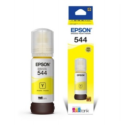 Recarga EPSON 544   Amarillo  65ml  Original  Compatible EcoTank L1110  L1210, L3110, L3150, L3210, L3250, L3260, L5290