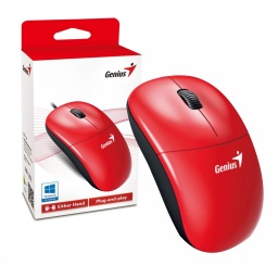 Mouse DX-135   USB G5  Rojo  Genius