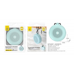 NF4087   Parlante Bluetooth  Celeste  3W  300mAh  One+