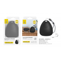 NF4085   Parlante Bluetooth  Negro  3W  500mAh  One+