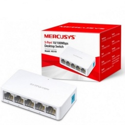 Switch MS105   5 Puertos 10/100Mbps  Mercusys