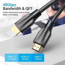 AANBH - Cable HDMI 2.1    8K  2M   Negro  Vention