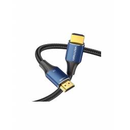 ALGLH - Cable HDMI A   Cordón  Macho a Macho  8K  2M  Aluminio Azul  Vention