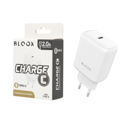 Cargador BLOOX 20W   USB C  Sin Cable (BL-TCA-20W)