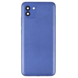 Tapa de Batera Samsung A035A03   cLens de Cmara  Azul (sin garanta  sin devolucin)