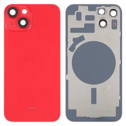 Tapa de Batera Apple iPhone 14 Plus   CLens de cmara  Rojo
