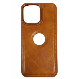 Leather Case Apple iPhone 13/14 - Marrn