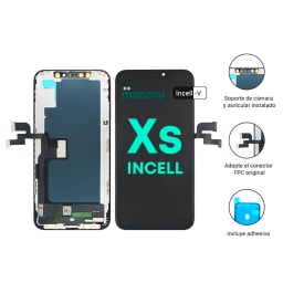 Display Apple iPhone Xs (Incell-V) Comp. Negro