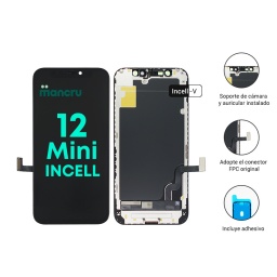 Display Apple iPhone 12 Mini (Incell-V) Comp. Negro   IC Removible