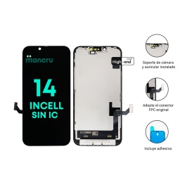 Display Apple iPhone 14 SIN IC (Incell High End) Comp. Negro