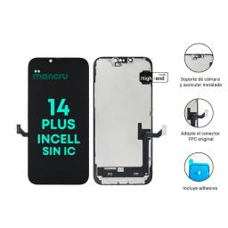 Display Apple iPhone 14 Plus SIN IC (Incell High End) Comp. Negro