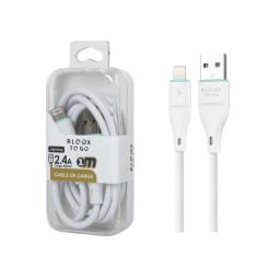 Cable de Datos BLOOX TO GO USB A a Lightning   PVC  100cm