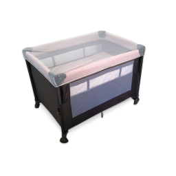 Practicuna Colecho 2021   Hasta 13.5 Kg  Tul Mosquitero  Ruedas  GrisRosado  Tinok