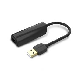 Adaptador USB 3.0 a Gigabit Ethernet  0.15M  Negro   CEHBB  Vention