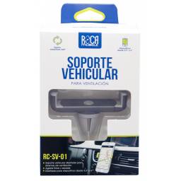 Soporte Vehicular SV01 - Tipo Pinza para Ventilacin