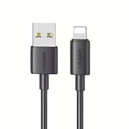 Cable de Datos USB-A a Lightning  SJ709   30W  3M  Negro  USAMS