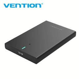 Caja para Disco Duro SATA de 2.5   Cable USB 3.0  Micro USB  Negro  KPAB0  Vention
