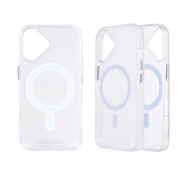 TPU Compatible con Carga Magntica   Apple iPhone 16 - Transparente