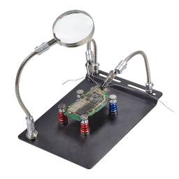 Soporte para Reparacin de PCB Magntico   Lupa  Kaisi
