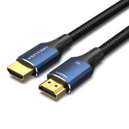 Cable HDMI MachoMacho HD   Cordn  8K  5M  Aluminio Azul  ALGLJ  Vention